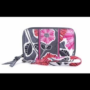 Vera Bradley Cheery Blossoms Wristlet Wallet